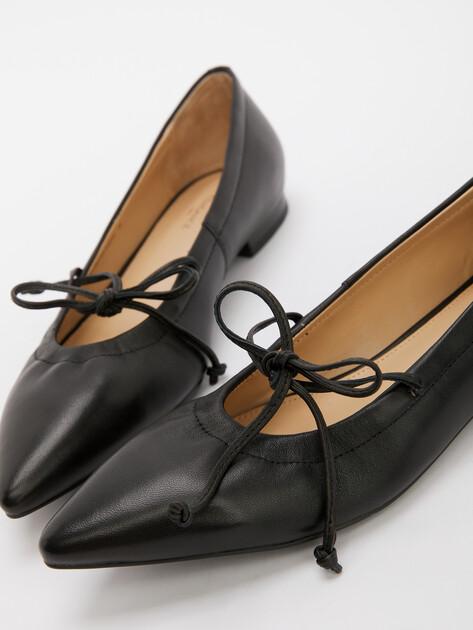 TENDANCE Mary Jane ballet flats (genuine leather)