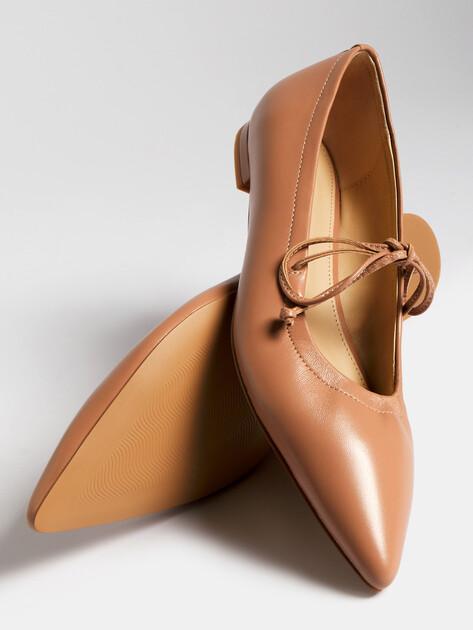 TENDANCE Mary Jane ballet flats (genuine leather)