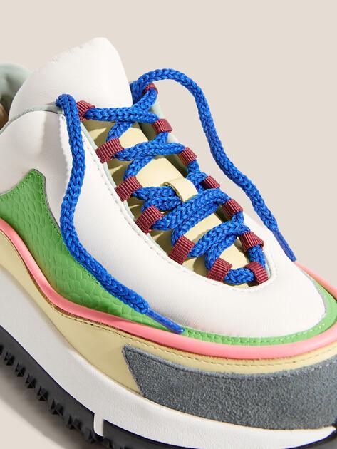 4CCCCCEES Kapok Swan Sneakers (Genuine Leather)