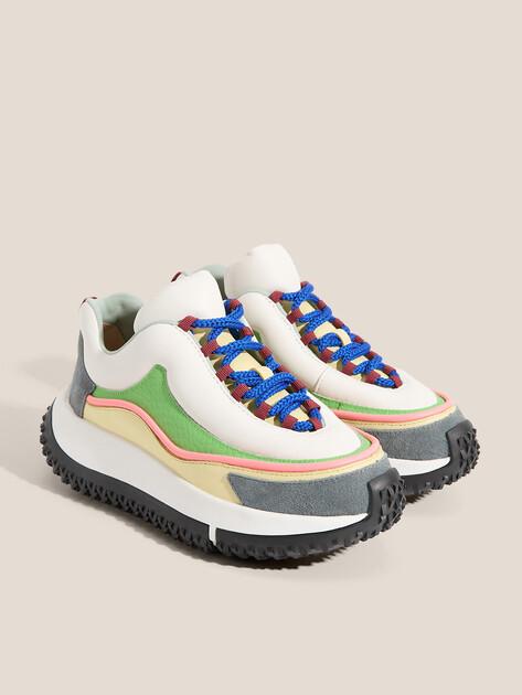4CCCCCEES Kapok Swan Sneakers (Genuine Leather)