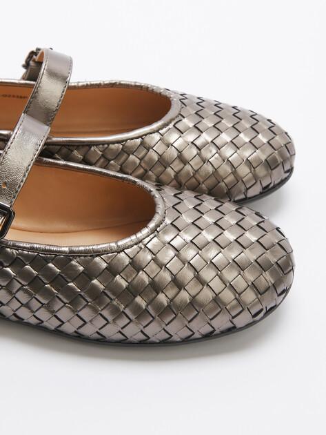 TENDANCE Mary Jane ballet flats (genuine leather)