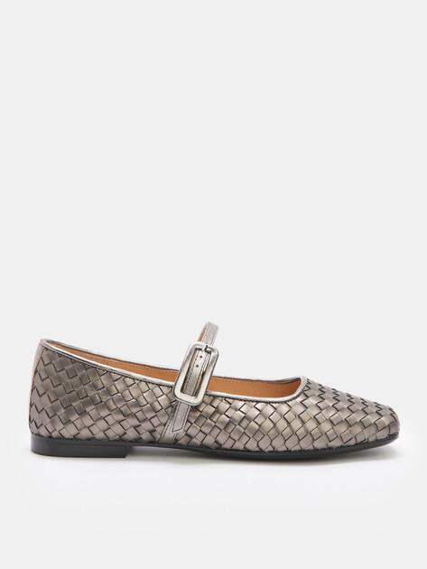 TENDANCE Mary Jane ballet flats (genuine leather)