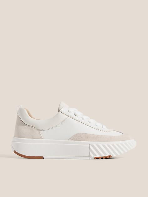 4CCCCCEES Ray Reta Sneakers (genuine leather/genuine suede)
