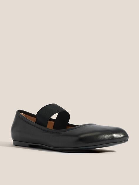 TENDANCE Mary Jane ballet flats (genuine leather)