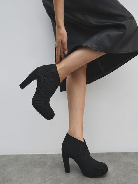 UNITED NUDE Fold Hi II Ankle Boots (Textile)