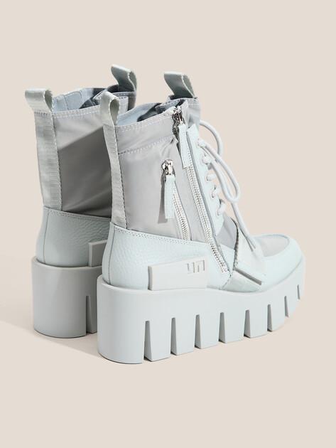 UNITED NUDE Grip Combat Lo Ankle Boots (genuine leather/textile)