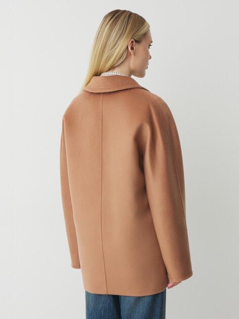 MAISON DAVID Short coat (natural wool)