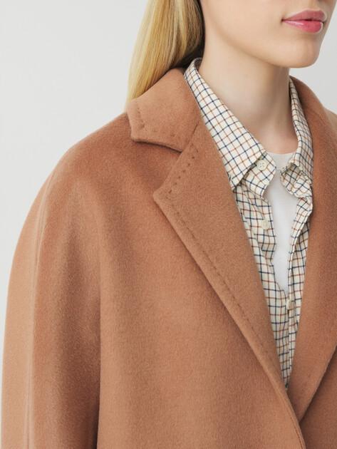 MAISON DAVID Short coat (natural wool)