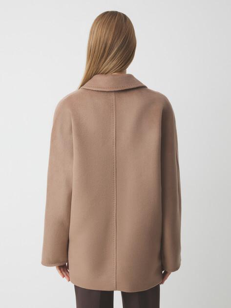 MAISON DAVID Short coat (natural wool)