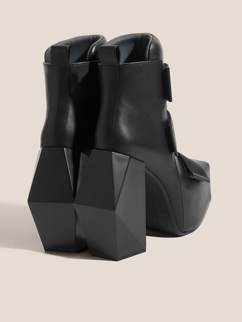 UNITED NUDE Stage Tron Ankle Boots (genuine leather/textile)