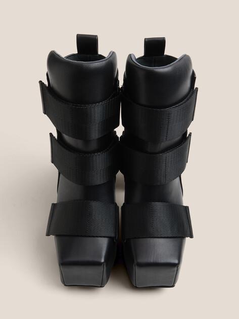 UNITED NUDE Stage Tron Ankle Boots (genuine leather/textile)