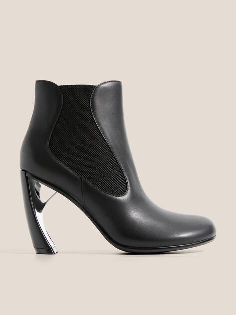 UNITED NUDE Zuma Flow Hi Ankle Boots (genuine leather/textile)