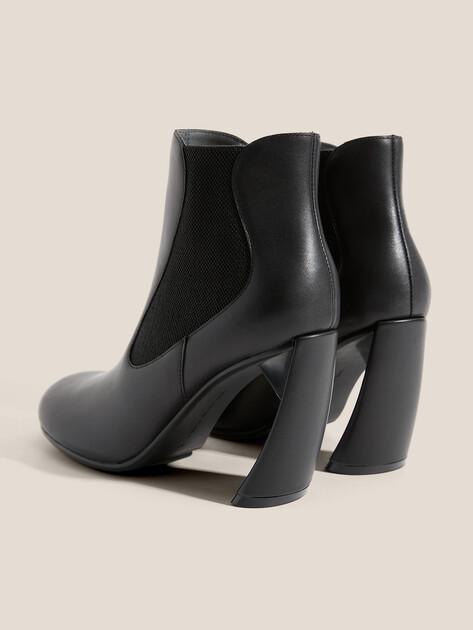 UNITED NUDE Zuma Flow Hi Ankle Boots (genuine leather/textile)