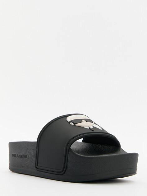 KARL LAGERFELD KONDO MAXI Karl NFT Slide (rubber)
