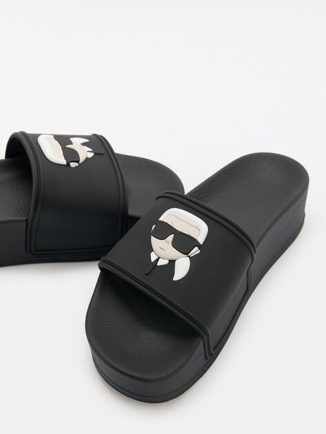 KARL LAGERFELD KONDO MAXI Karl NFT Slide (rubber)