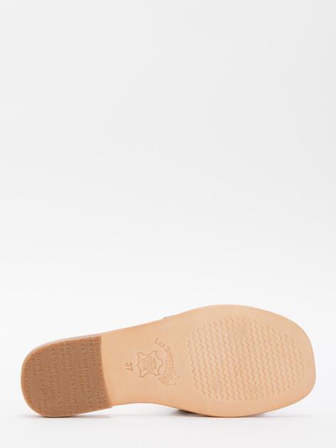 LES TROPEZIENNES Flip-flops (upper and sole made of genuine leather)