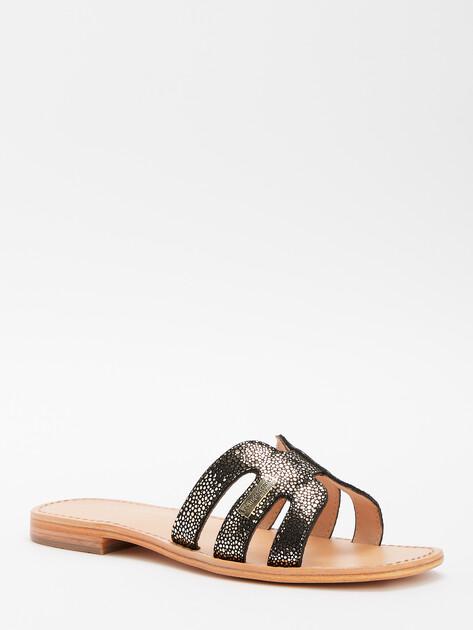 LES TROPEZIENNES Flip-flops (upper and sole made of genuine leather)