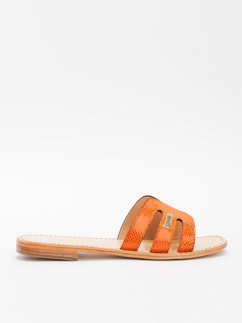 LES TROPEZIENNES Flip-flops (upper and sole made of genuine leather)