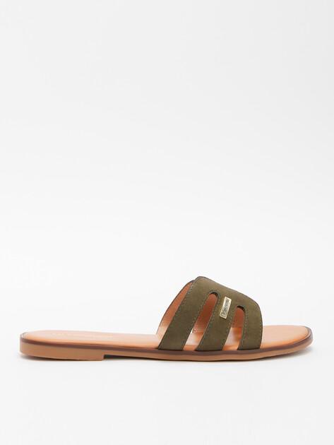LES TROPEZIENNES Flip-flops (natural suede)