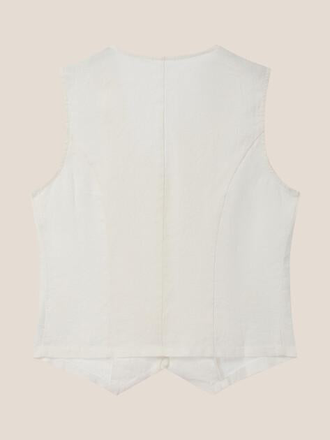 MAISON DAVID Vest (linen)