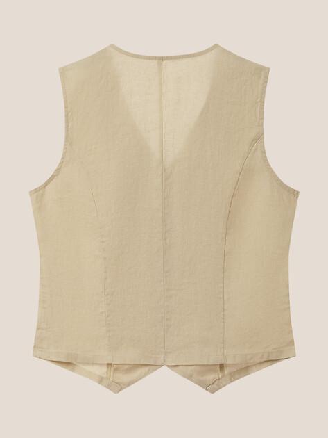 MAISON DAVID Vest (linen)