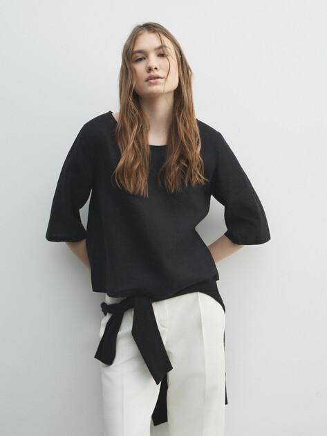 MAISON DAVID Blouse (linen)