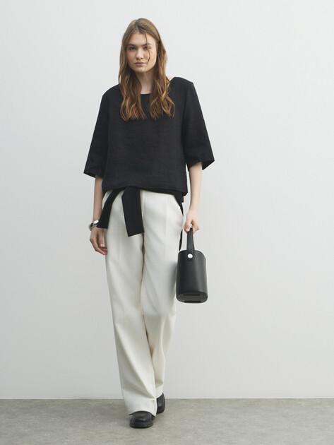 MAISON DAVID Blouse (linen)