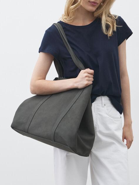 MAISON DAVID Shopper (genuine nubuck)