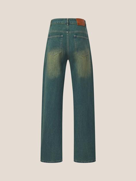 MAISON DAVID Wide-leg jeans (cotton)