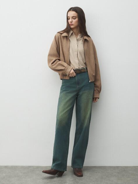 MAISON DAVID Wide-leg jeans (cotton)