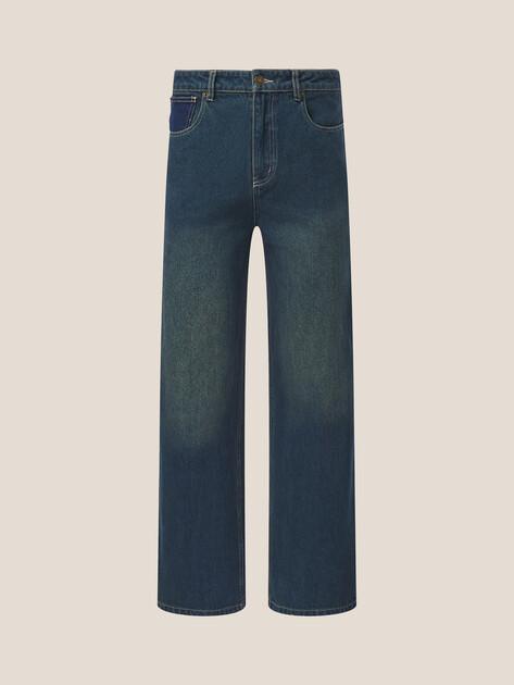 MAISON DAVID Wide-leg jeans (cotton)