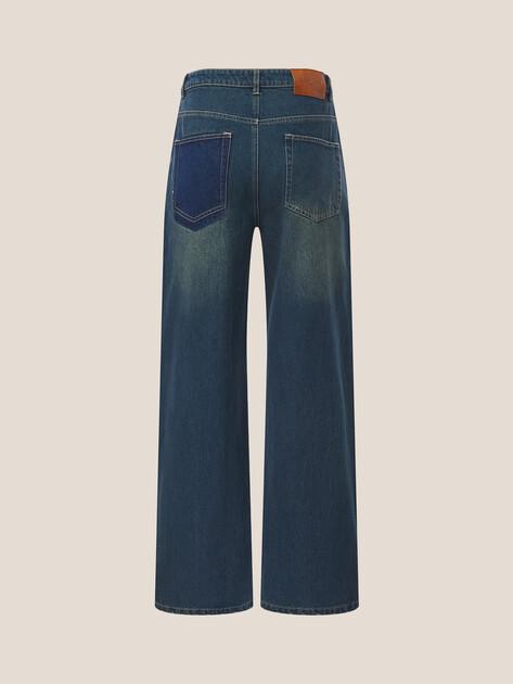 MAISON DAVID Wide-leg jeans (cotton)