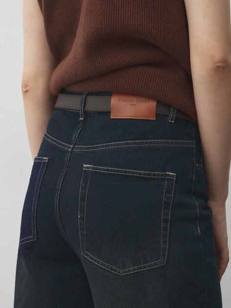 MAISON DAVID Wide-leg jeans (cotton)