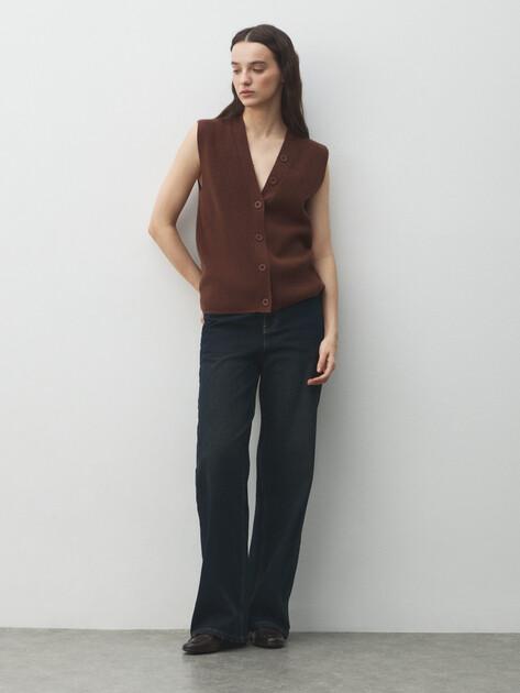 MAISON DAVID Wide-leg jeans (cotton)