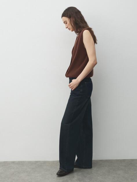 MAISON DAVID Wide-leg jeans (cotton)