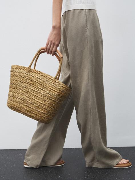 TENDANCE Beach bag (plant material)