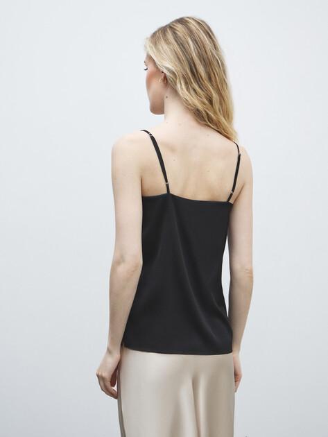MAISON DAVID Top (satin)