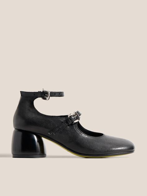 ERNESTO DOLANI ONICE Mary Janes (leather upper and sole)