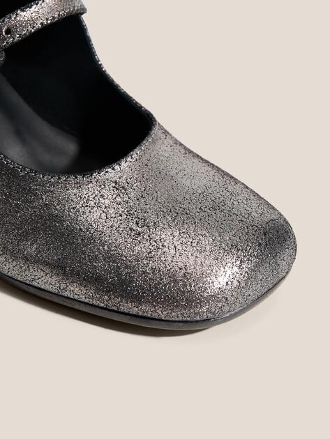 ERNESTO DOLANI ONICE Mary Janes (genuine suede/genuine leather sole)