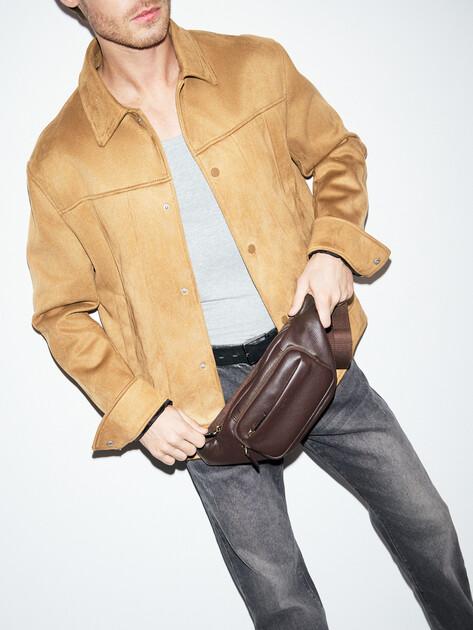 TENDANCE Belt bag (genuine leather)