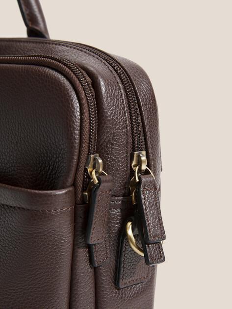 TENDANCE Laptop Bag (Genuine Leather)