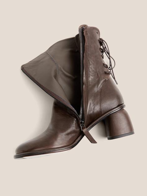 ERNESTO DOLANI SIBILO ankle boots (upper and sole made of genuine leather)