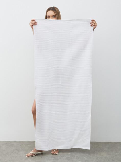 MAISON DAVID Waffle Bath Towel 70x140