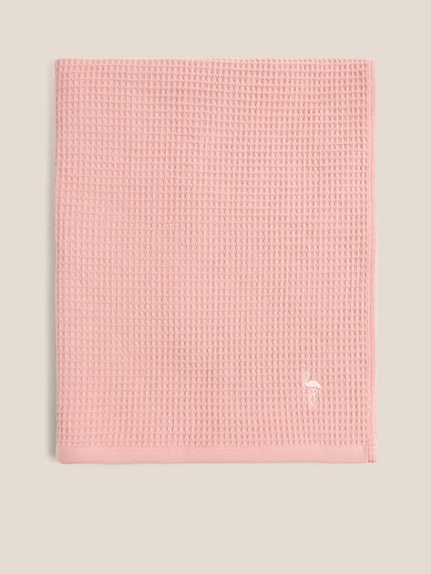 MAISON DAVID Waffle bath towel 100x150