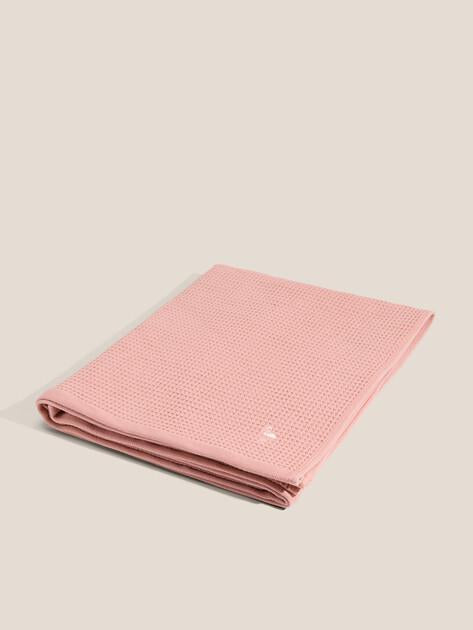 MAISON DAVID Waffle bath towel 100x150