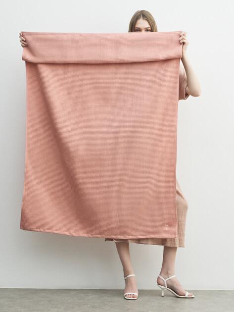 MAISON DAVID Waffle bath towel 100x150
