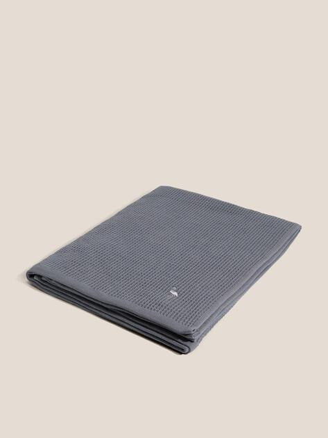 MAISON DAVID Waffle bath towel 100x150