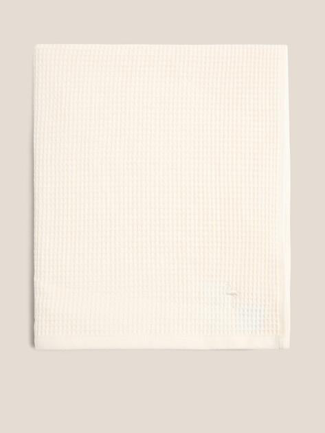 MAISON DAVID Waffle bath towel 100x150