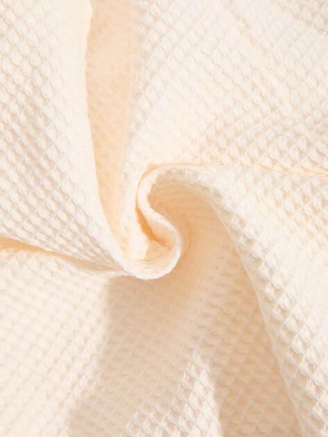 MAISON DAVID Waffle bath towel 100x150