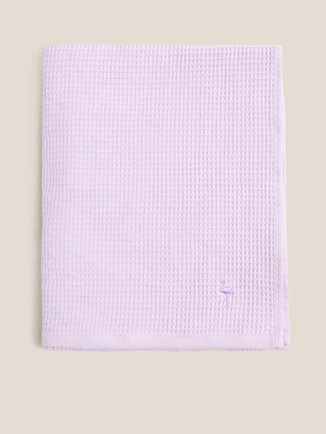 MAISON DAVID Waffle bath towel 100x150